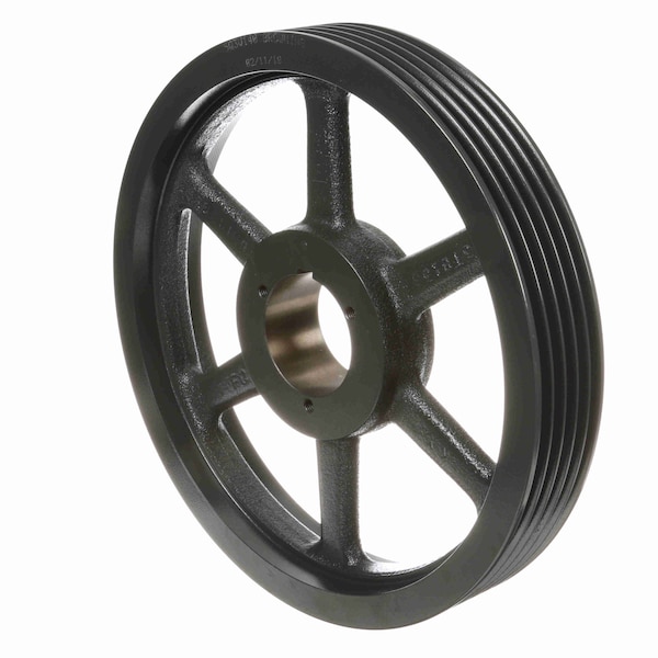 5 Groove Cast Iron Bushed Bore Multiple Sheave, 5Q3V140